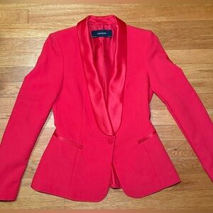 Zara Vibrant Red Women's Blazer